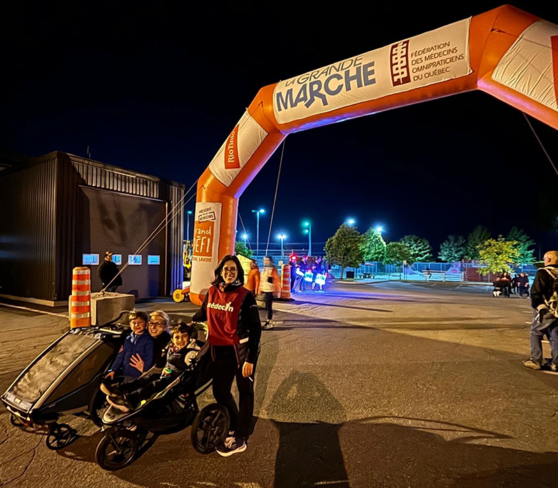 La Grande marche prescrit par les médecins de famille